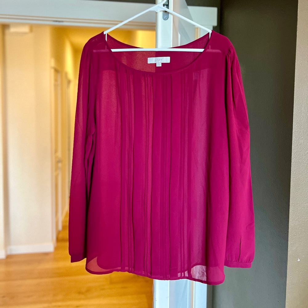 Loft blouse